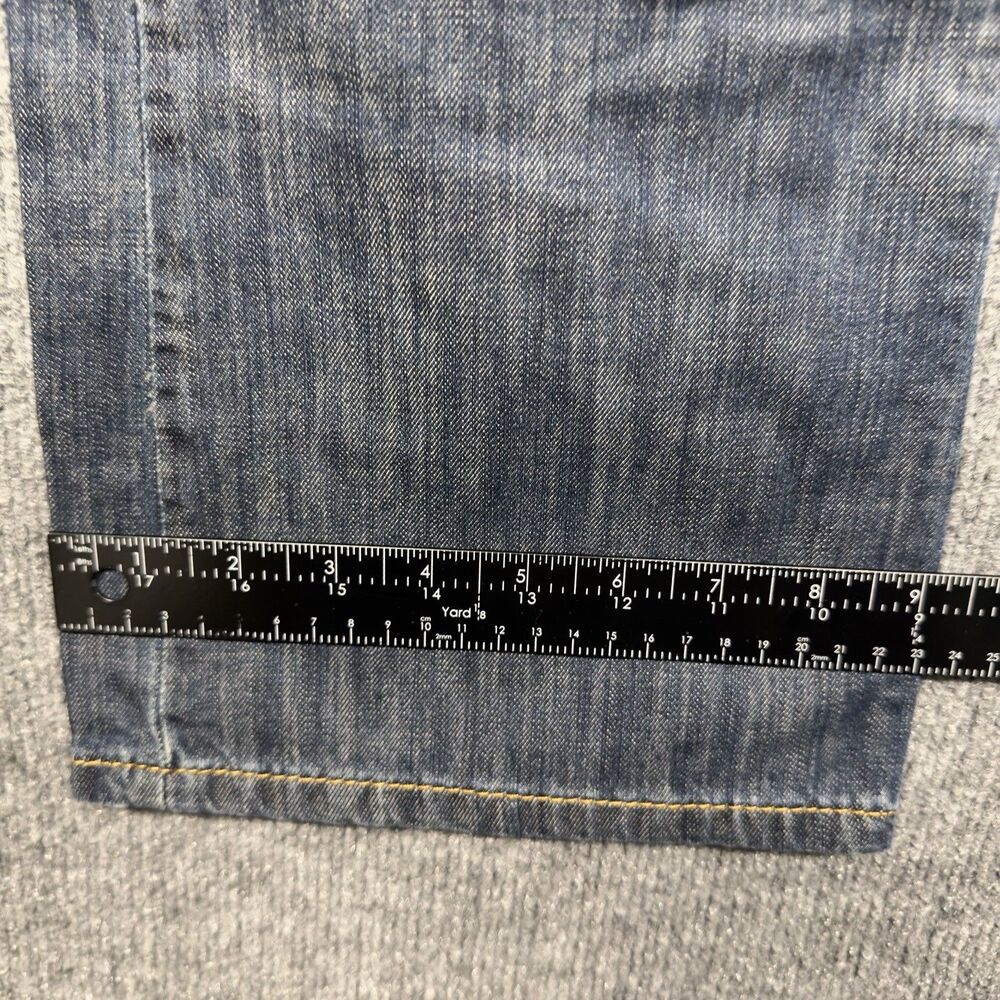 Levi's 527 Slim Bootcut Jeans Mens 32x30 Dark Wash Blue Denim 5-Pocket - Picture 16 of 16